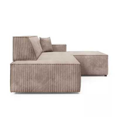 Rohová sedačka s úložným prostorem WINDSOR 1 - béžová, pravý roh