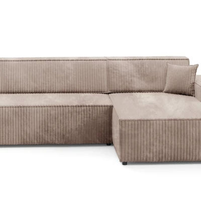 Rohová sedačka s úložným prostorem WINDSOR 1 - béžová, pravý roh