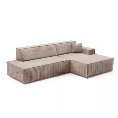 Rohová sedačka s úložným prostorem WINDSOR 1 - béžová, pravý roh