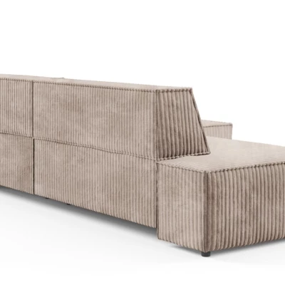 Rohová sedačka s úložným prostorem WINDSOR 1 - béžová, pravý roh