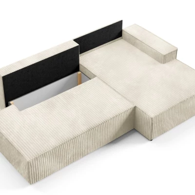 Rohová sedačka s úložným prostorem WINDSOR 1 - ecru 1, pravý roh