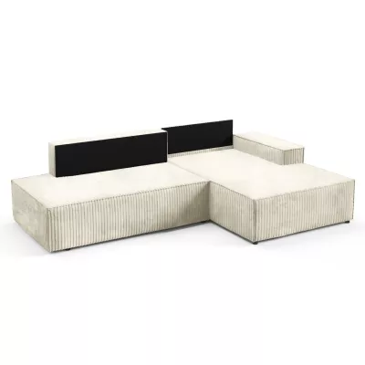 Rohová sedačka s úložným prostorem WINDSOR 1 - ecru 1, pravý roh