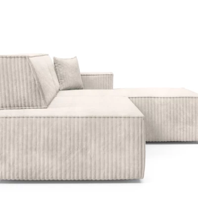 Rohová sedačka s úložným prostorem WINDSOR 1 - smetanová, pravý roh