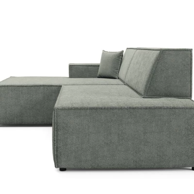 Rohová sedačka s úložným prostorem WINDSOR 1 - světlá šedá, levý roh