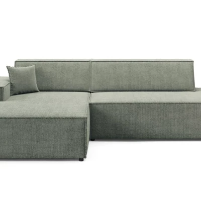 Rohová sedačka s úložným prostorem WINDSOR 1 - světlá šedá, levý roh