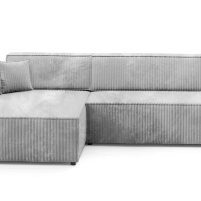 Rohová sedačka s úložným prostorem WINDSOR 1 - popelavá, levý roh