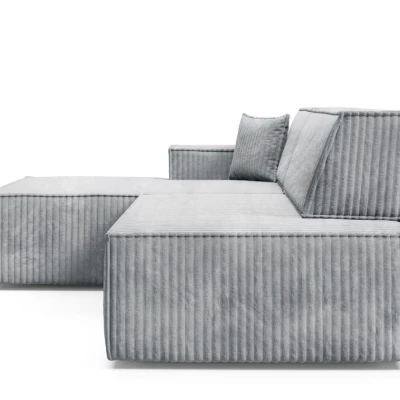 Rohová sedačka s úložným prostorem WINDSOR 1 - popelavá, levý roh