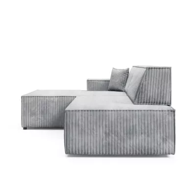 Rohová sedačka s úložným prostorem WINDSOR 1 - popelavá, levý roh