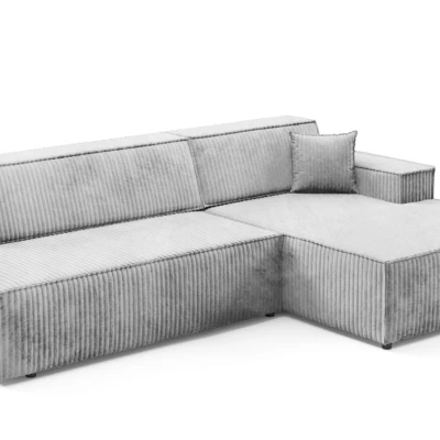 Rohová sedačka s úložným prostorem WINDSOR 1 - popelavá, levý roh