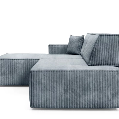 Rohová sedačka s úložným prostorem WINDSOR 1 - tmavá popelavá, levý roh