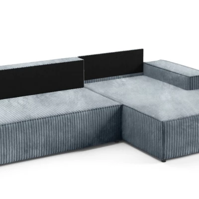 Rohová sedačka s úložným prostorem WINDSOR 1 - tmavá popelavá, levý roh