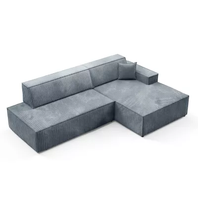 Rohová sedačka s úložným prostorem WINDSOR 1 - tmavá popelavá, levý roh