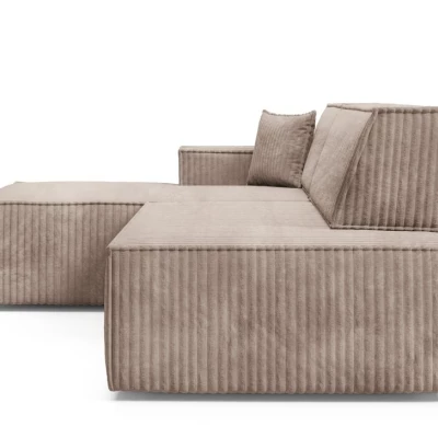 Rohová sedačka s úložným prostorem WINDSOR 1 - béžová, levý roh