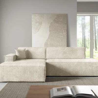 Rohová sedačka s úložným prostorem WINDSOR 1 - ecru 1, levý roh