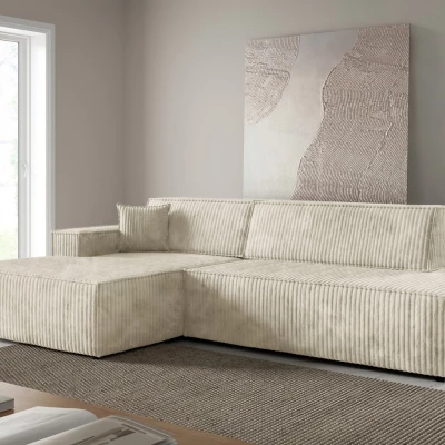 Rohová sedačka s úložným prostorem WINDSOR 1 - ecru 1, levý roh