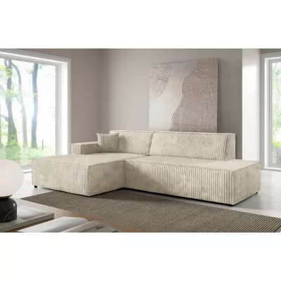 Rohová sedačka s úložným prostorem WINDSOR 1 - ecru 1, levý roh