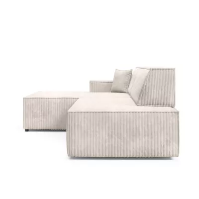 Rohová sedačka s úložným prostorem WINDSOR 1 - smetanová, levý roh