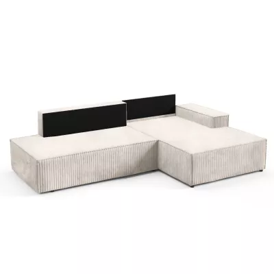 Rohová sedačka s úložným prostorem WINDSOR 1 - smetanová, levý roh