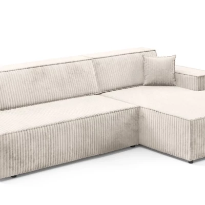 Rohová sedačka s úložným prostorem WINDSOR 1 - smetanová, levý roh