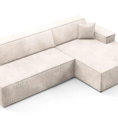 Rohová sedačka s úložným prostorem WINDSOR 1 - smetanová, levý roh