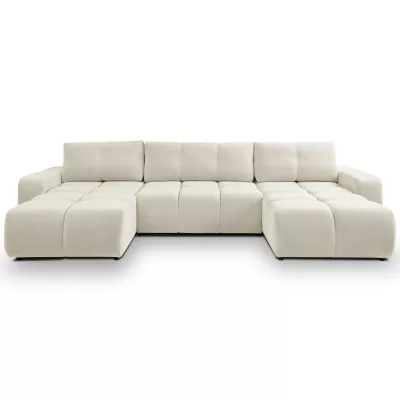 Rozkládací sedací souprava do U TRURO 2 - světlá béžová