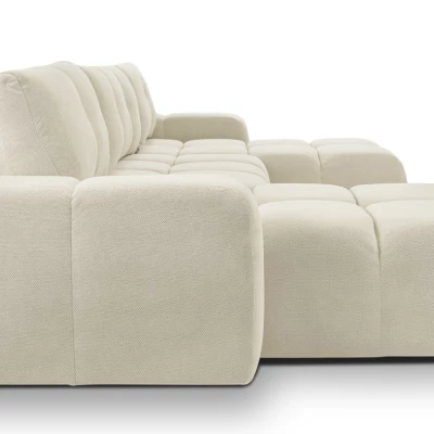 Rozkládací sedací souprava do U TRURO 2 - světlá béžová