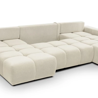 Rozkládací sedací souprava do U TRURO 2 - světlá béžová