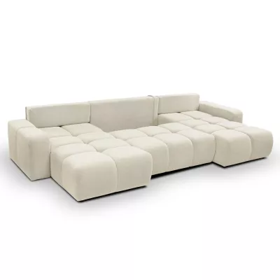 Rozkládací sedací souprava do U TRURO 2 - světlá béžová