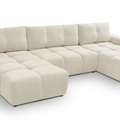 Rozkládací sedací souprava do U TRURO 2 - světlá béžová