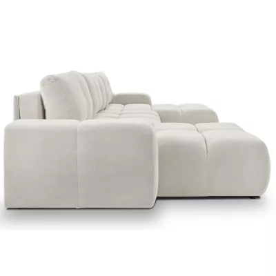 Rozkládací sedací souprava do U TRURO 2 - smetanová