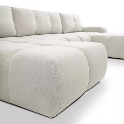 Rozkládací sedací souprava do U TRURO 2 - smetanová