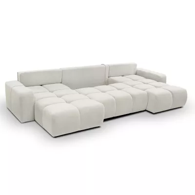 Rozkládací sedací souprava do U TRURO 2 - smetanová