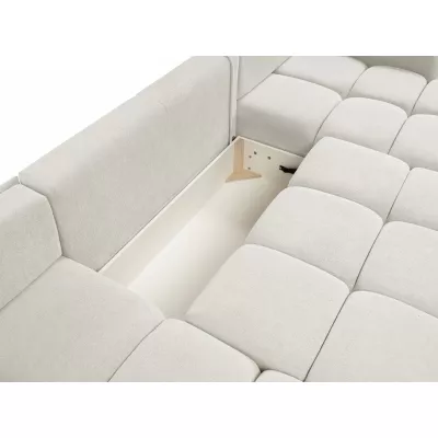 Rozkládací sedací souprava do U TRURO 2 - smetanová