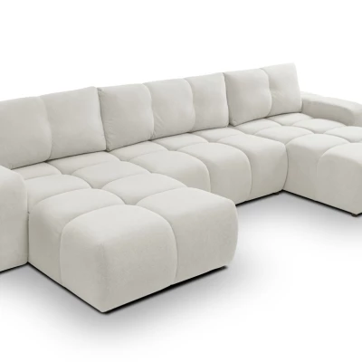 Rozkládací sedací souprava do U TRURO 2 - smetanová