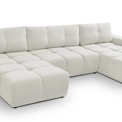 Rozkládací sedací souprava do U TRURO 2 - smetanová