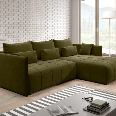 Designová sedací souprava ILONIE - olivová