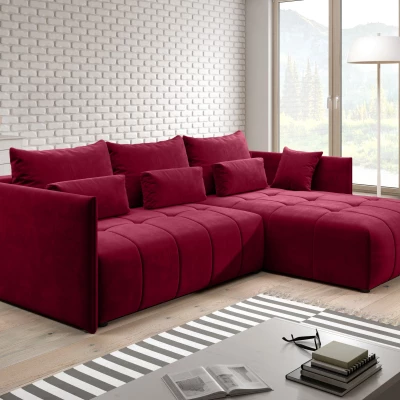 Designová sedací souprava ILONIE - červená