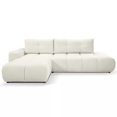 Rozkládací sedačka s úložným prostorem TRURO 1 - krémová 2, levý roh