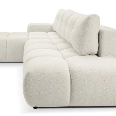 Rozkládací sedačka s úložným prostorem TRURO 1 - krémová 2, levý roh