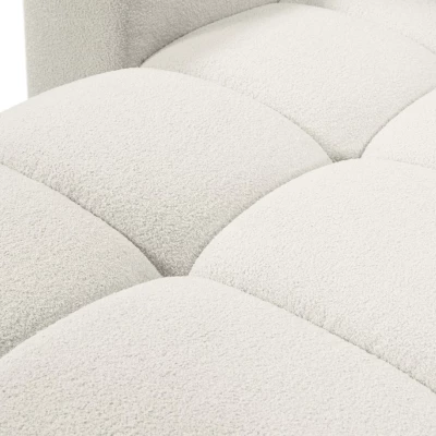 Rozkládací sedačka s úložným prostorem TRURO 1 - krémová 2, levý roh