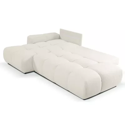 Rozkládací sedačka s úložným prostorem TRURO 1 - krémová 2, levý roh