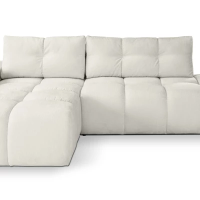 Rozkládací sedačka s úložným prostorem TRURO 1 - světlá béžová 2, levý roh