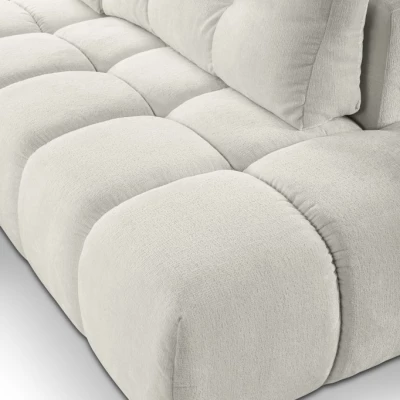 Rozkládací sedačka s úložným prostorem TRURO 1 - světlá béžová 2, levý roh