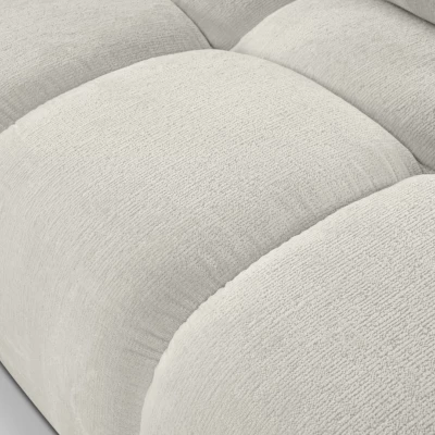 Rozkládací sedačka s úložným prostorem TRURO 1 - světlá béžová 2, levý roh