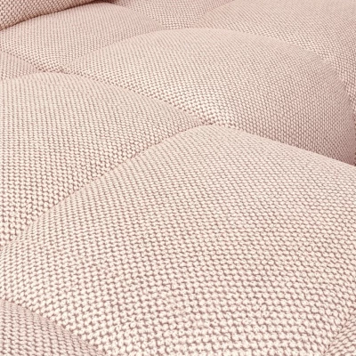 Rozkládací sedačka s úložným prostorem TRURO 1 - meruňková, levý roh