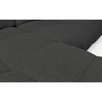 Rozkládací sedačka s úložným prostorem TRURO 1 - grafitová, levý roh