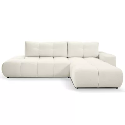 Rozkládací sedačka s úložným prostorem TRURO 1 - krémová 2, pravý roh