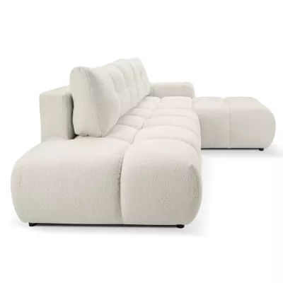 Rozkládací sedačka s úložným prostorem TRURO 1 - krémová 2, pravý roh