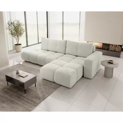 Rozkládací sedačka s úložným prostorem TRURO 1 - světlá béžová 2, pravý roh