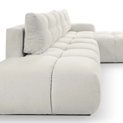 Rozkládací sedačka s úložným prostorem TRURO 1 - světlá béžová 2, pravý roh